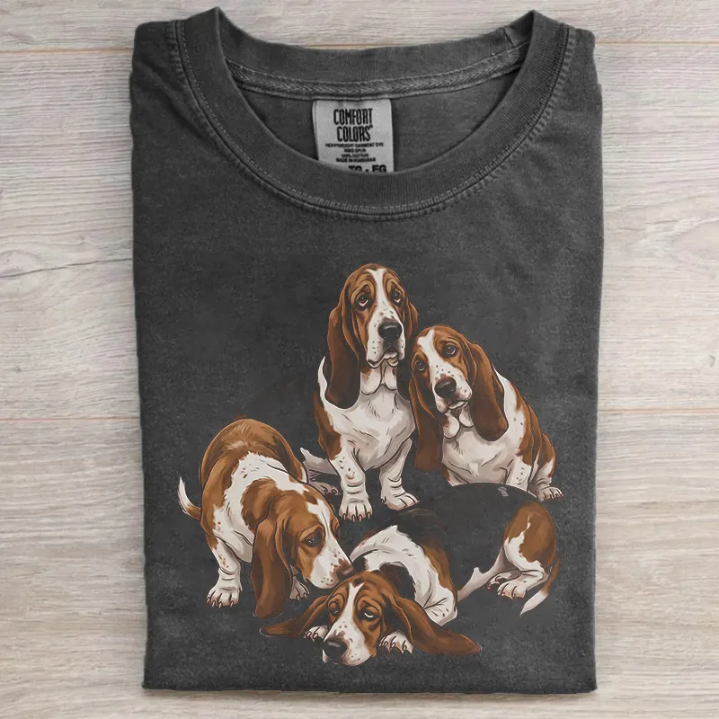 Basset Hound Dog T-shirt