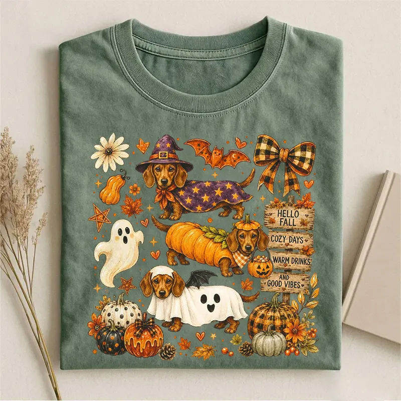 Dachshund Halloween T-shirt