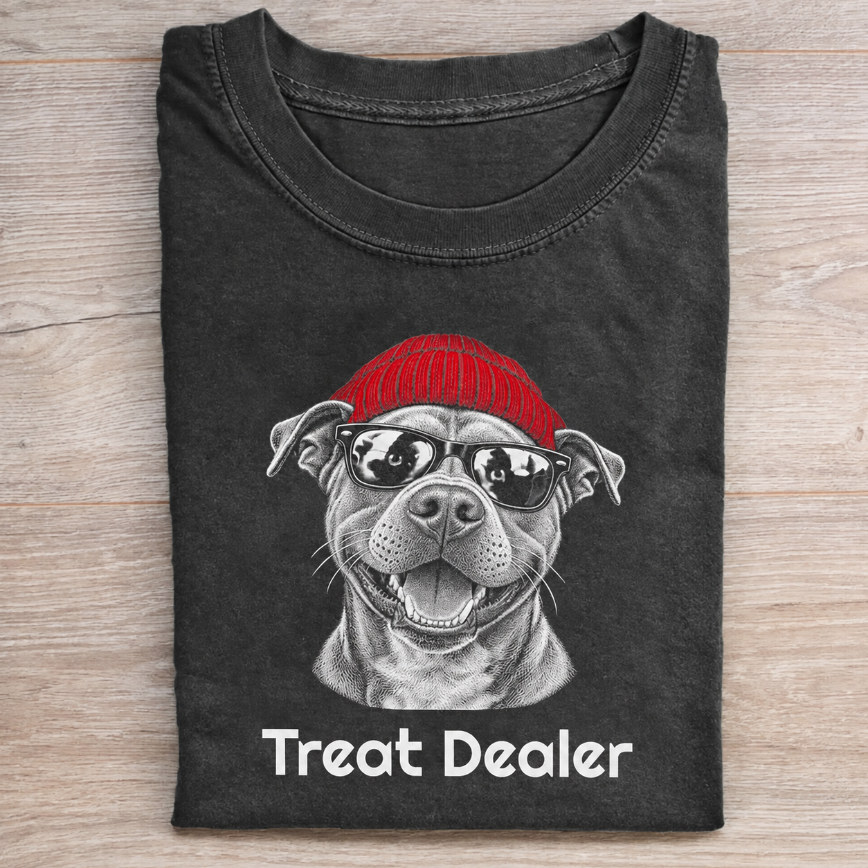 Funny Treat Dealer Pitbull T-shirt