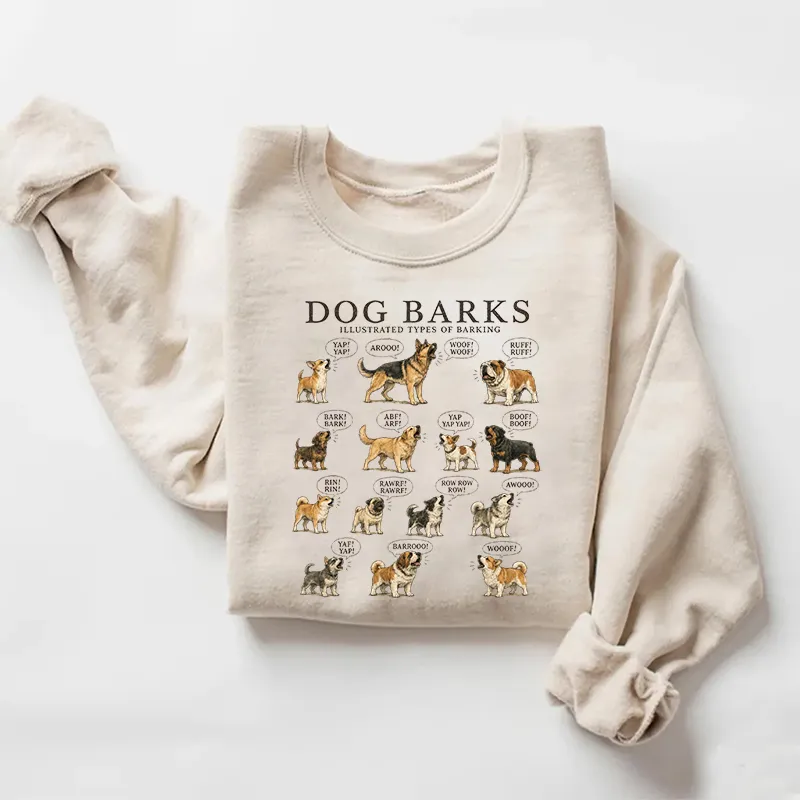 Dog Barks Sweatshirt