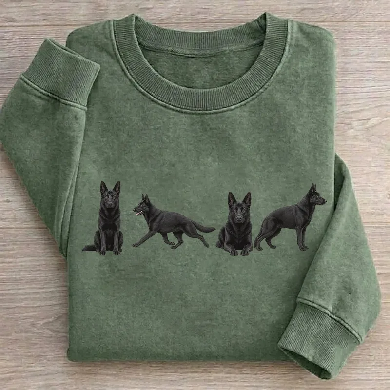 Black German Shepherd Sweatshirt