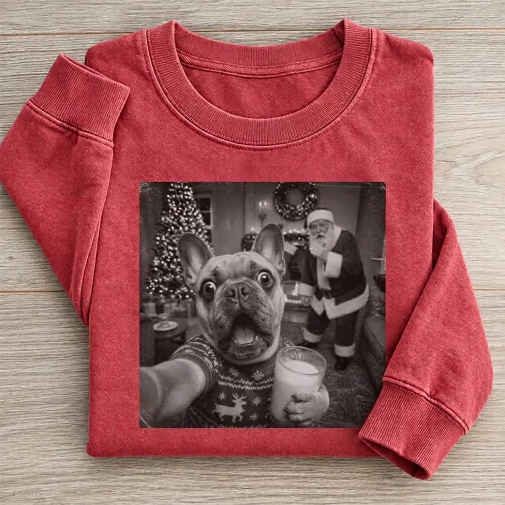 Christmas French Bulldog Sweatshirt