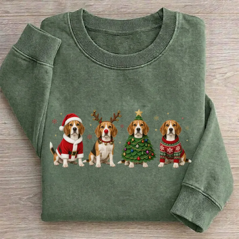 Beagle Christmas Sweatshirt
