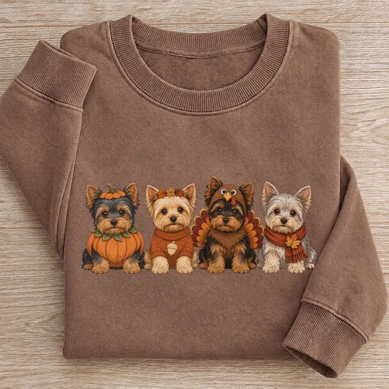 Cute Dog Yorkie Sweatshirt