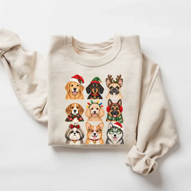 Christmas Dog Sweatshirt