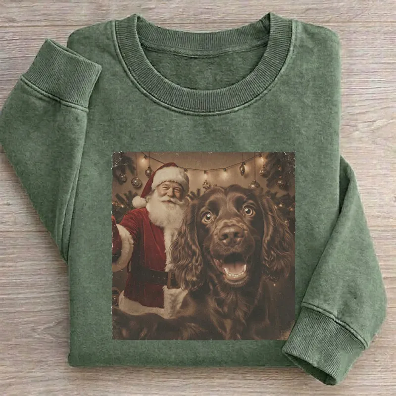Boykin Spaniel Dog Christmas Sweatshirt