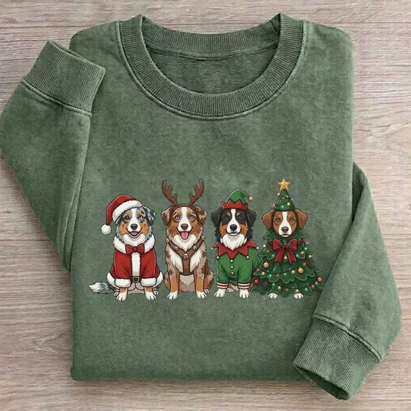 Australian Shepherd Christmas Sweatshirt