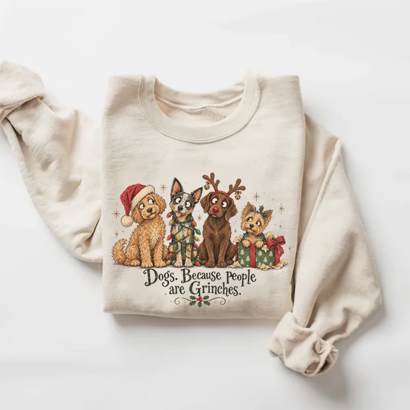 Funny Dog Christmas Sweatshirt