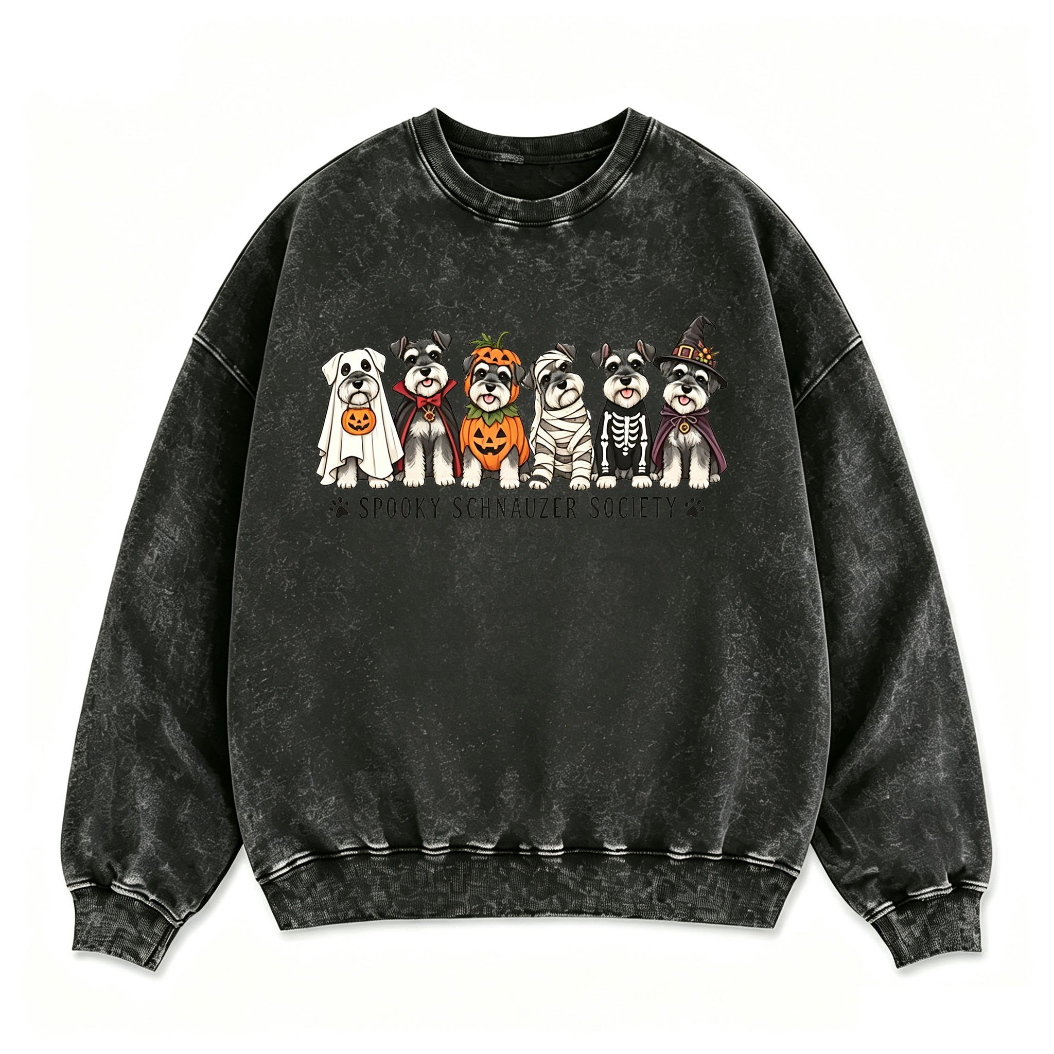 Spooky Schnauzer Society Sweatshirt