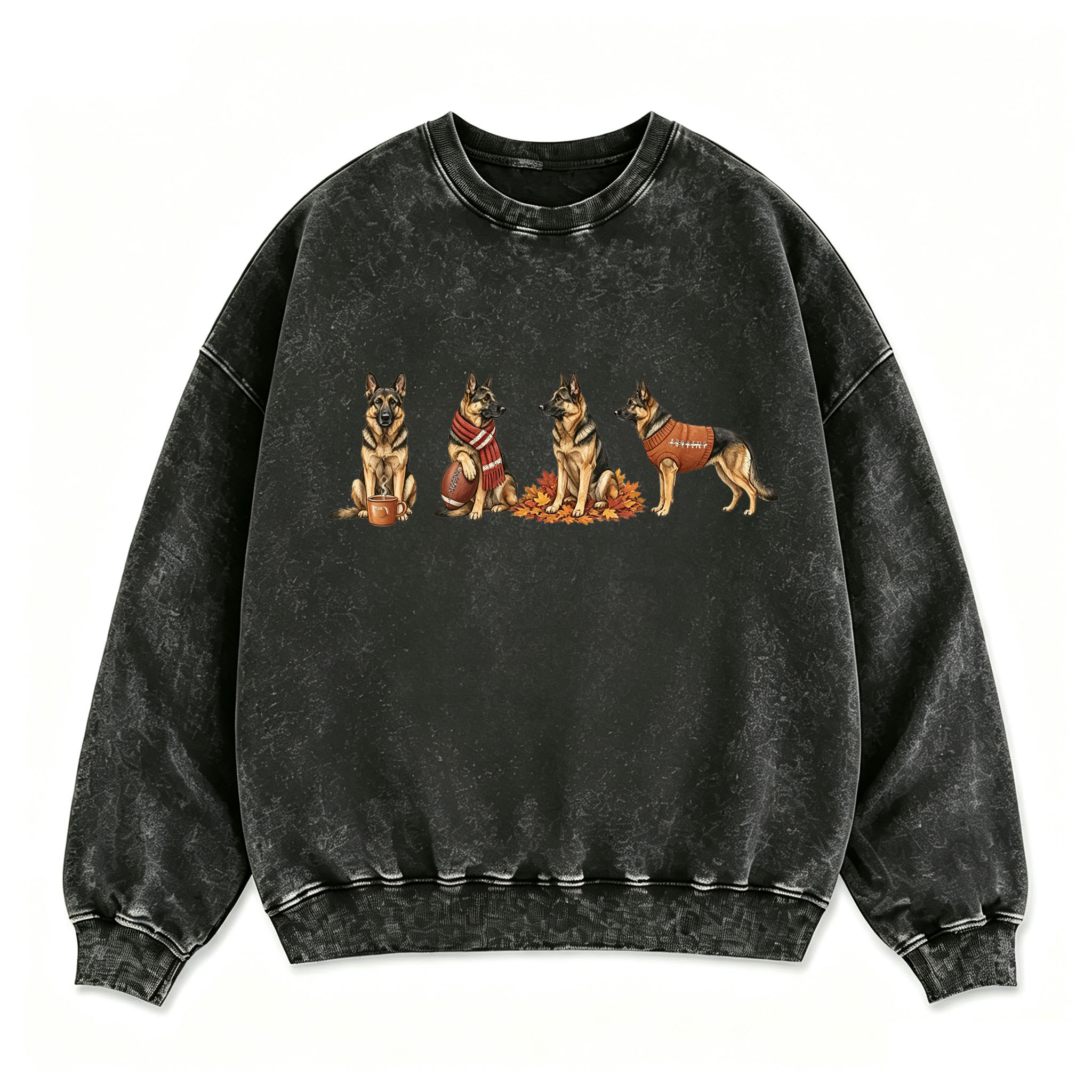 Fall German Shepherd Sweatshirt Sweatshirt