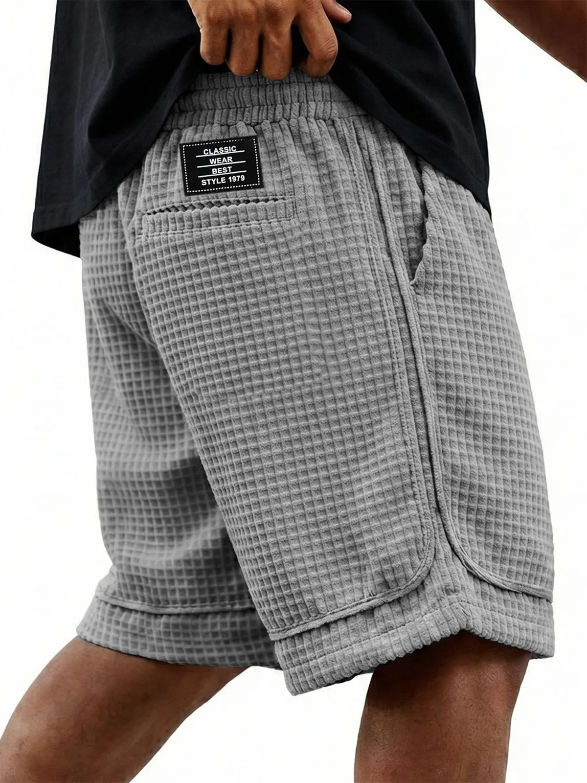 The Waffle Essential Shorts | Textured Relaxed Fit Leisurewear