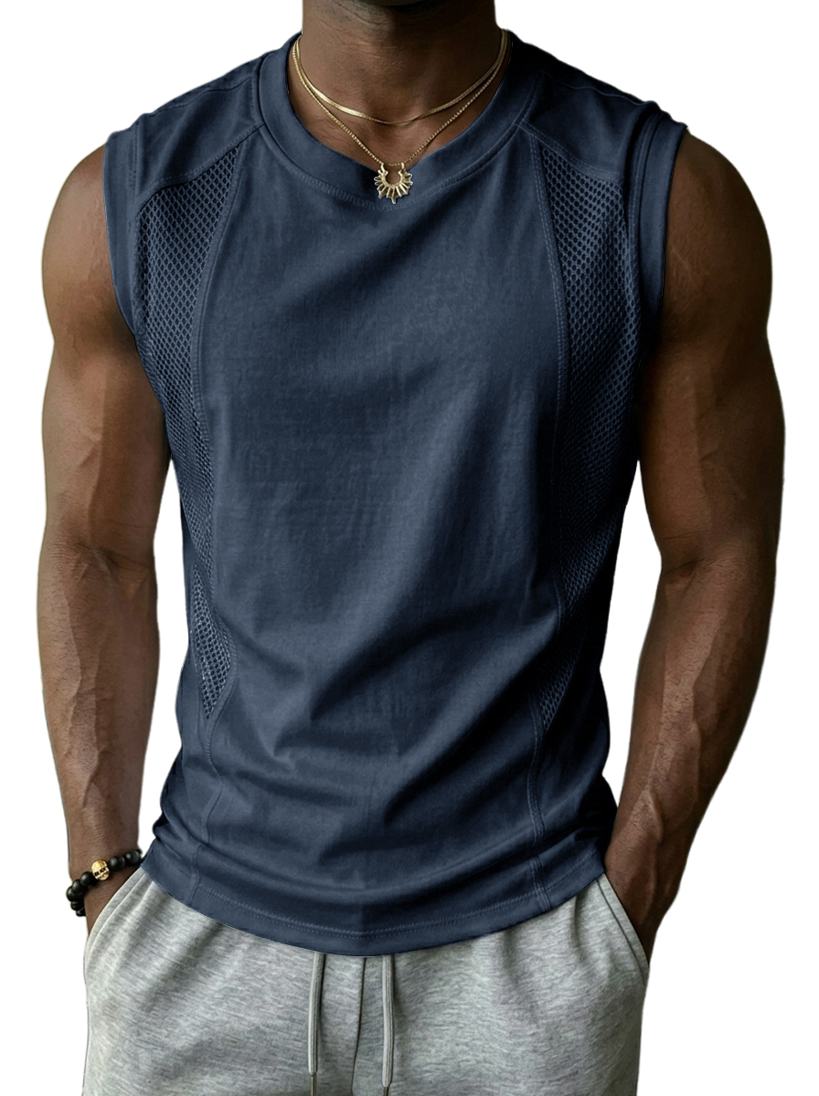 Athletic Breathable Sleeveless T-Shirt