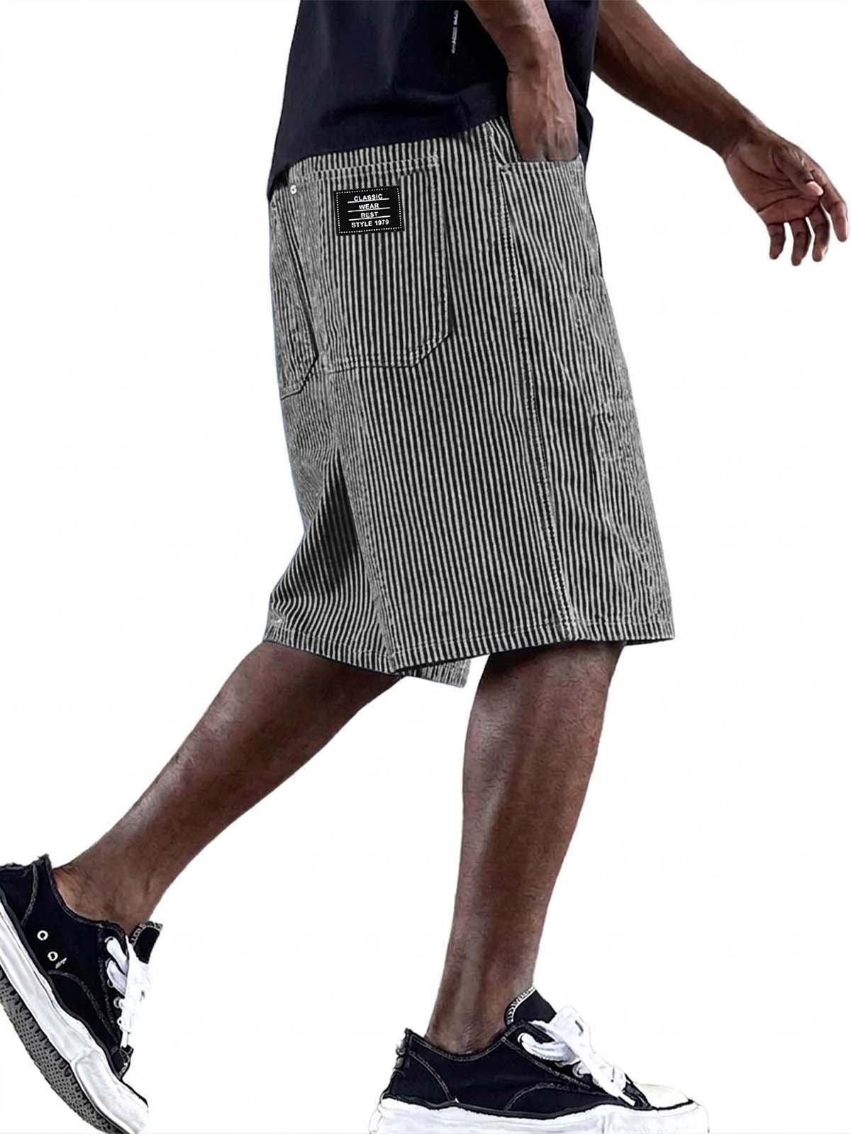 Stylish Striped Casual Shorts