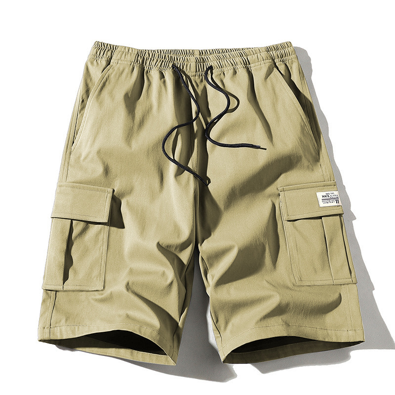 Basic Multi-Pocket Cargo Shorts