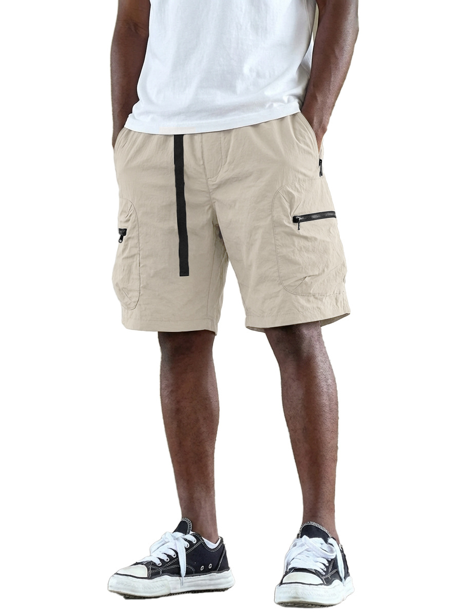 Men's Outdoor Hiking Casual Multi-Pocket Zipper Shorts