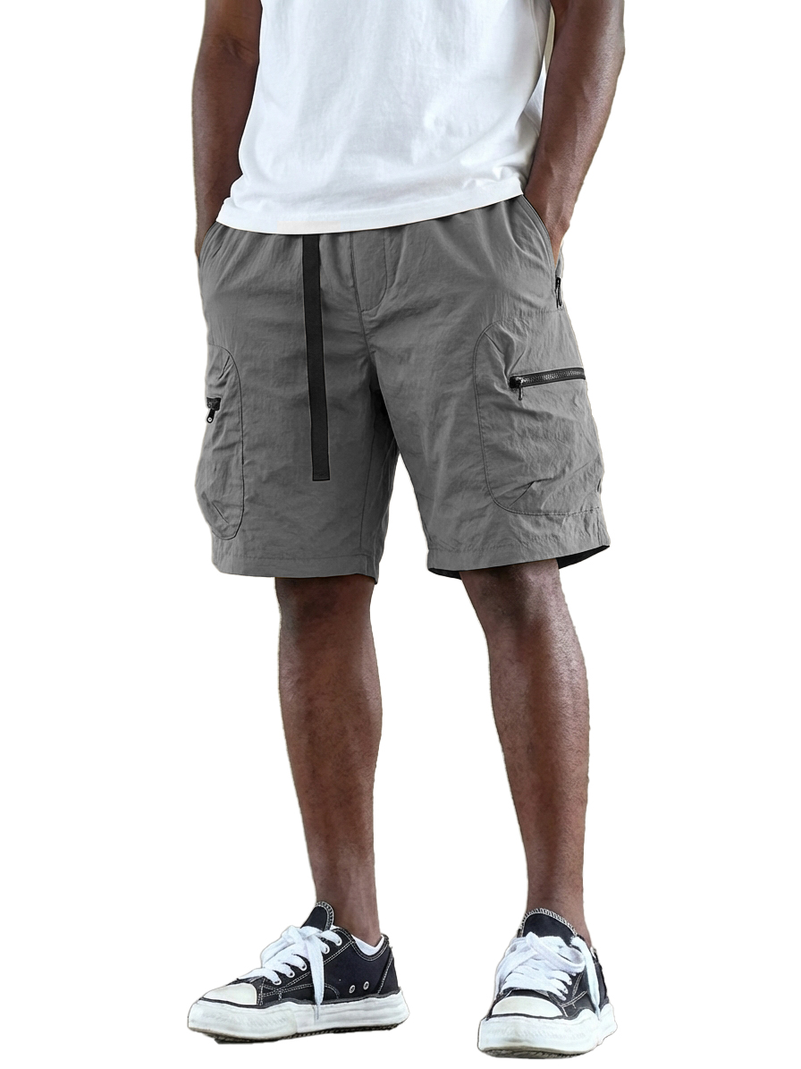 Men's Outdoor Hiking Casual Multi-Pocket Zipper Shorts