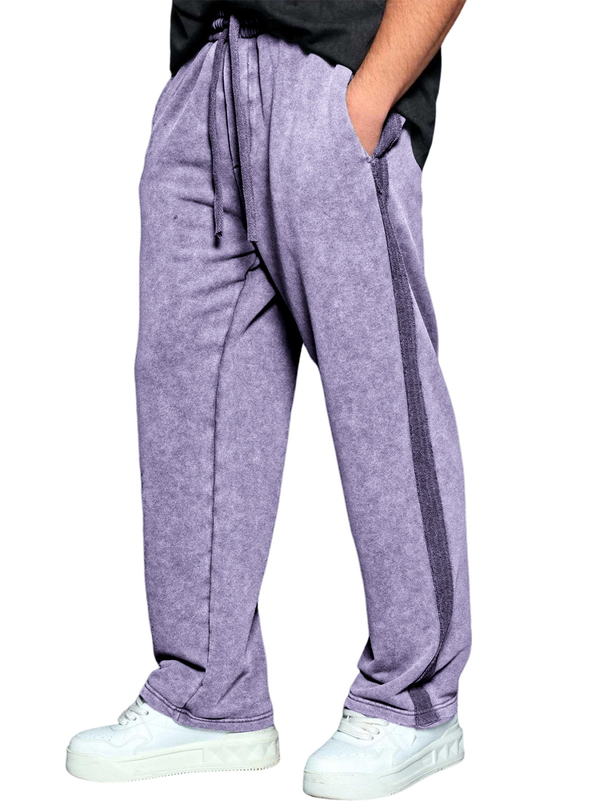 Men's Heavyweight Stylish Vintage Loose Drawstring Sweatpants