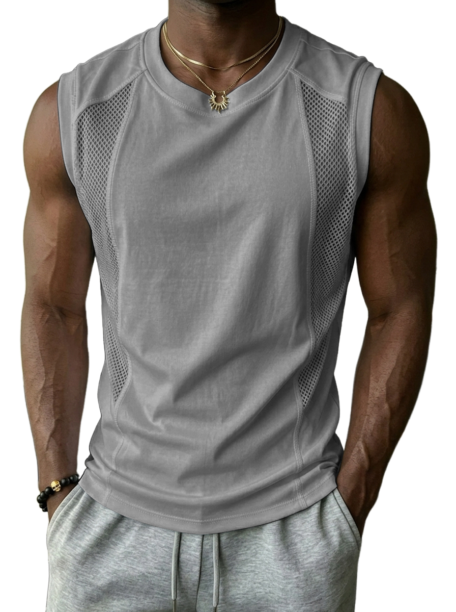 Athletic Breathable Sleeveless T-Shirt