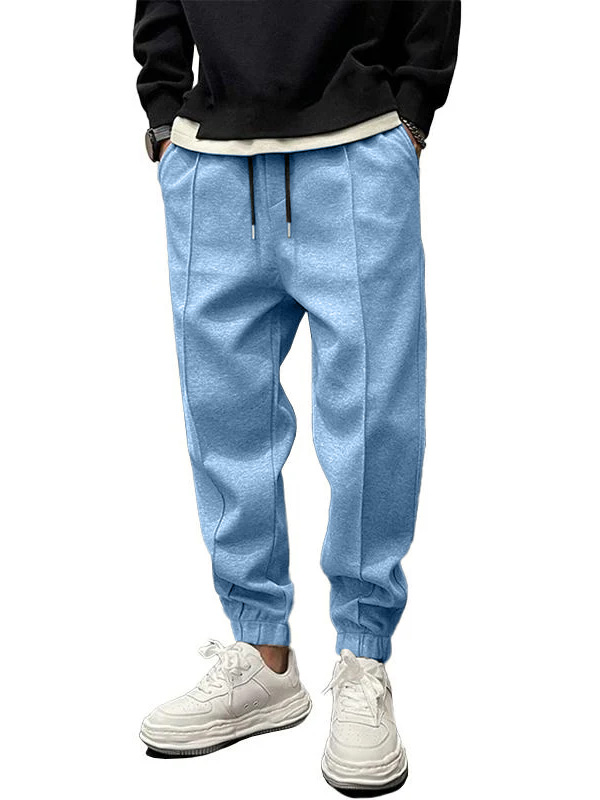 Men's Simple Casual Everyday Slim-Fit Trousers