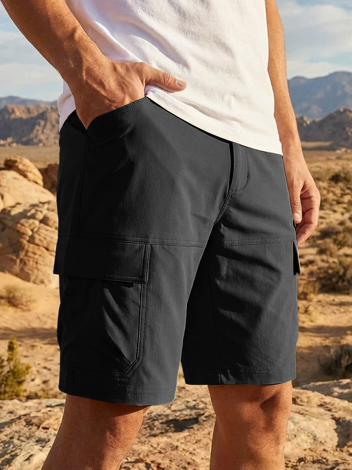 Men's Outdoor Casual Multi-Pocket Shorts