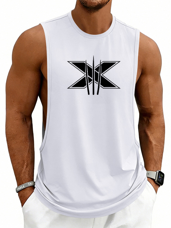 Men's Casual Print Vest
