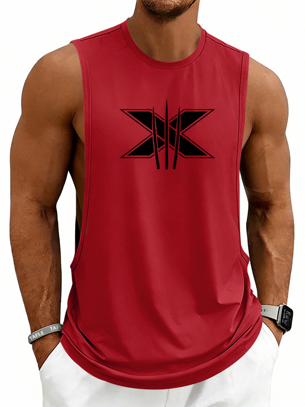 Men's Casual Print Vest