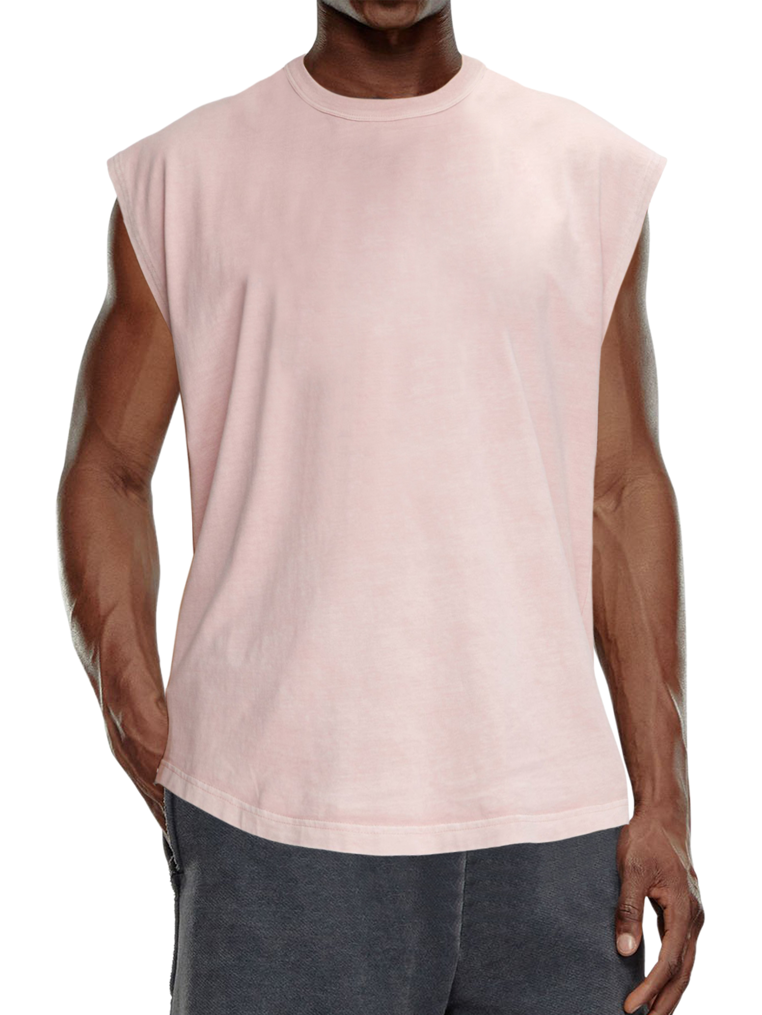 Men's Cotton Basic Casual Sleeveless Top