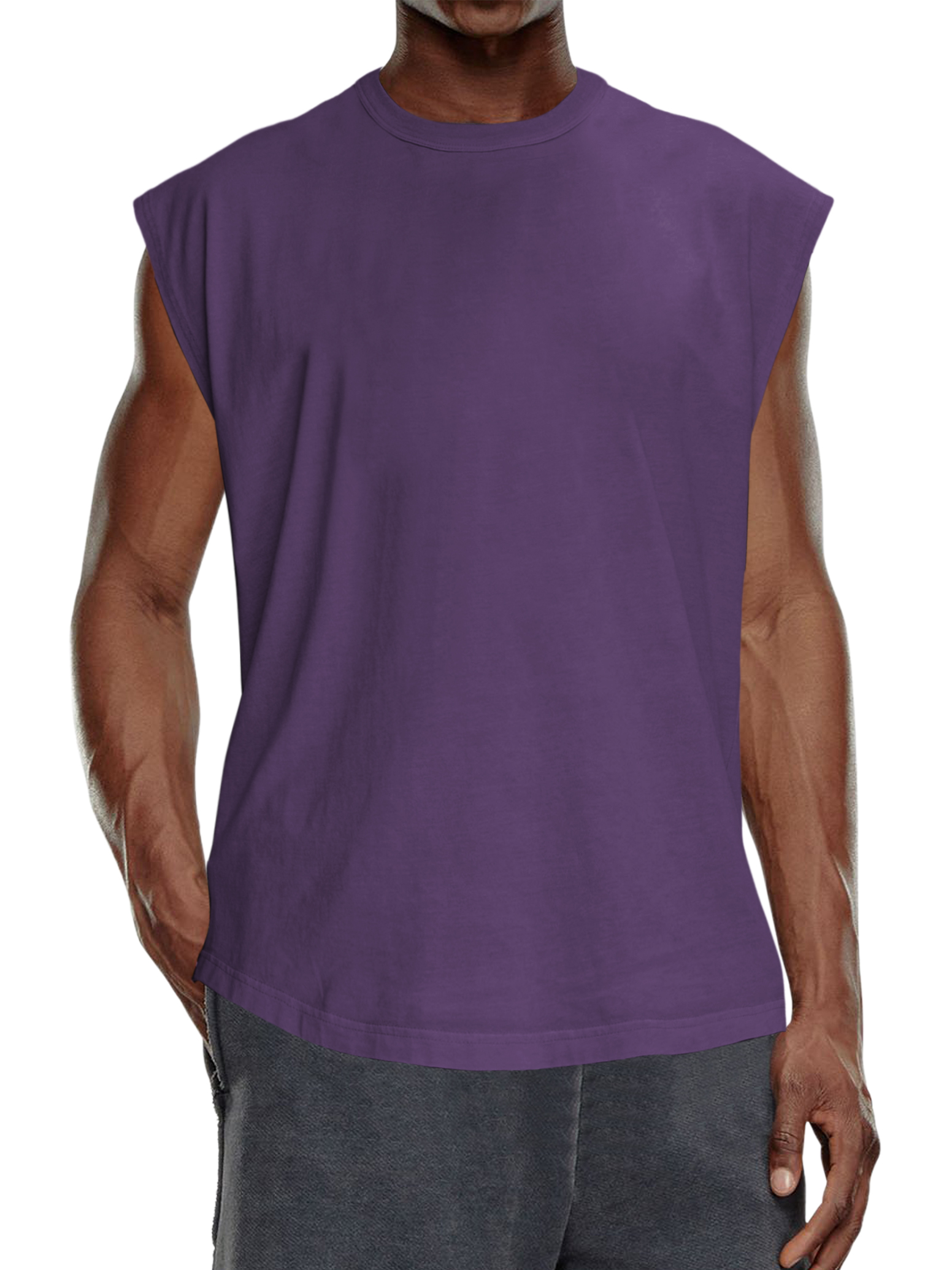 Men's Cotton Basic Casual Sleeveless Top