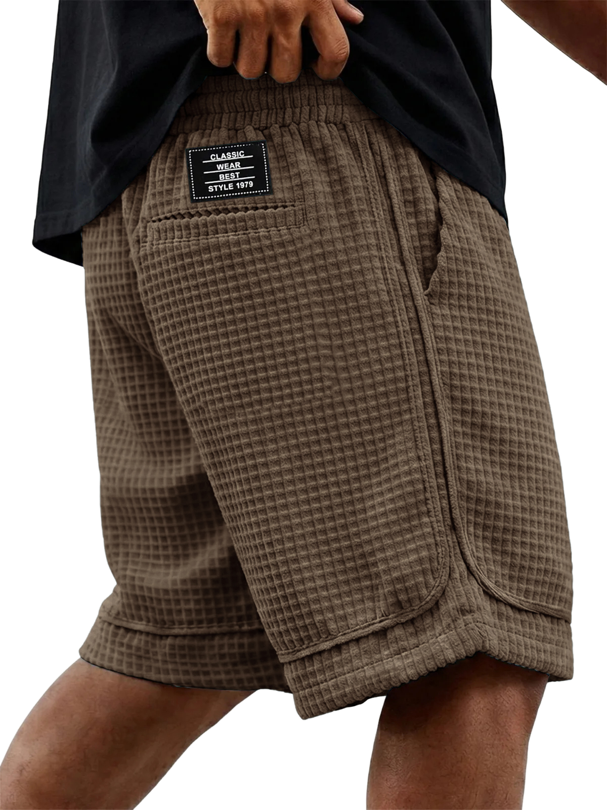 The Waffle Essential Shorts | Textured Relaxed Fit Leisurewear