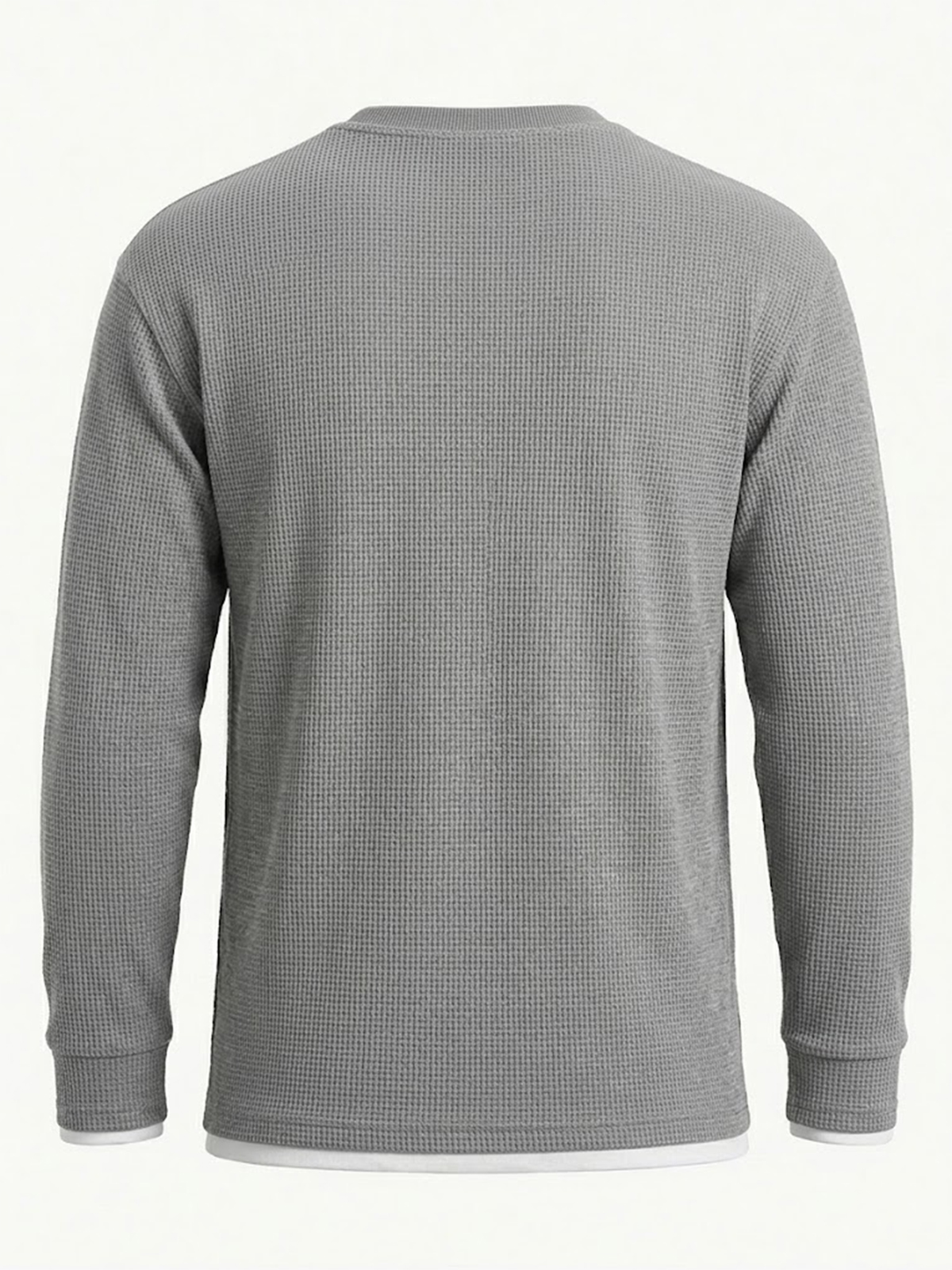 Men's Retro Casual Breathable Textured Loose Pullover T-Shirt