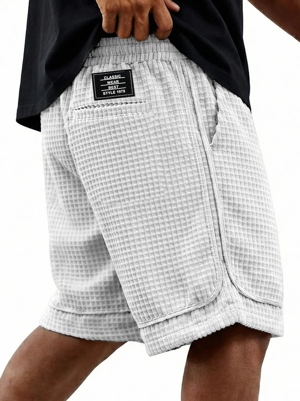The Waffle Essential Shorts | Textured Relaxed Fit Leisurewear