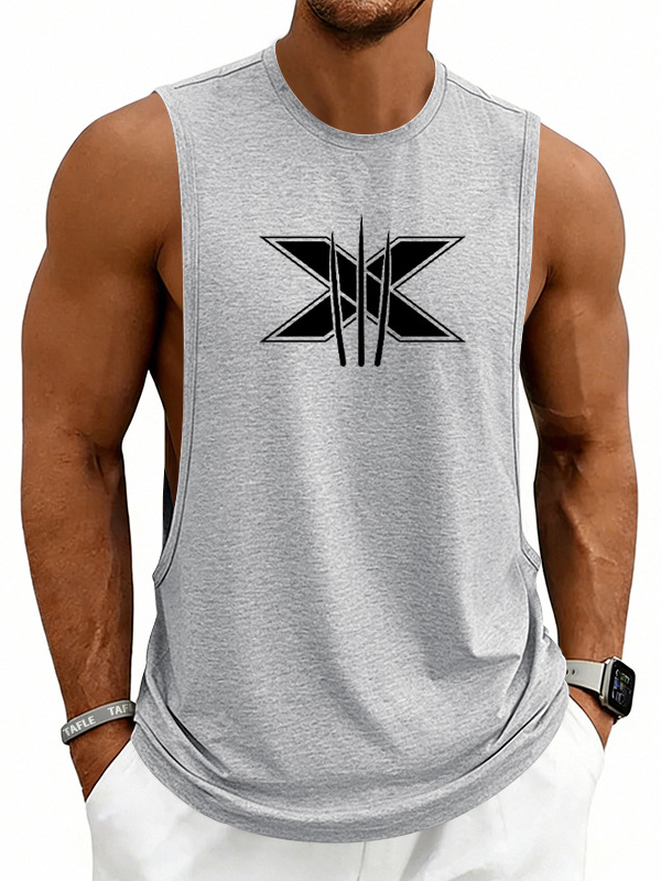 Men's Casual Print Vest