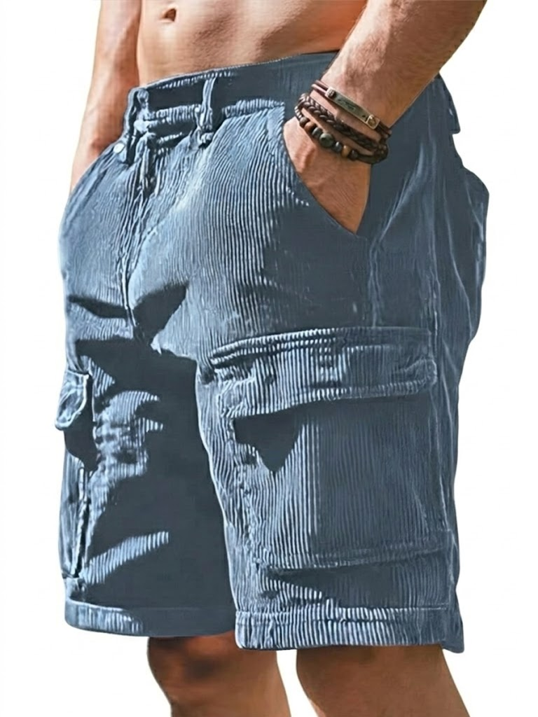 Workwear Casual Multi-pocket Loose Retro Versatile Shorts