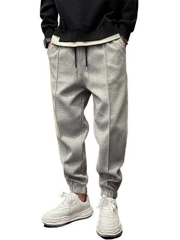 Men's Simple Casual Everyday Slim-Fit Trousers
