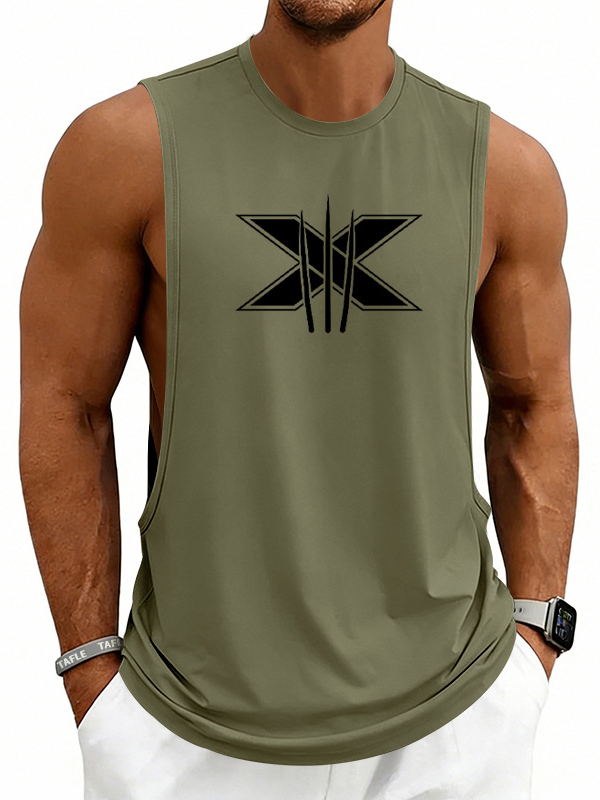 Men's Casual Print Vest