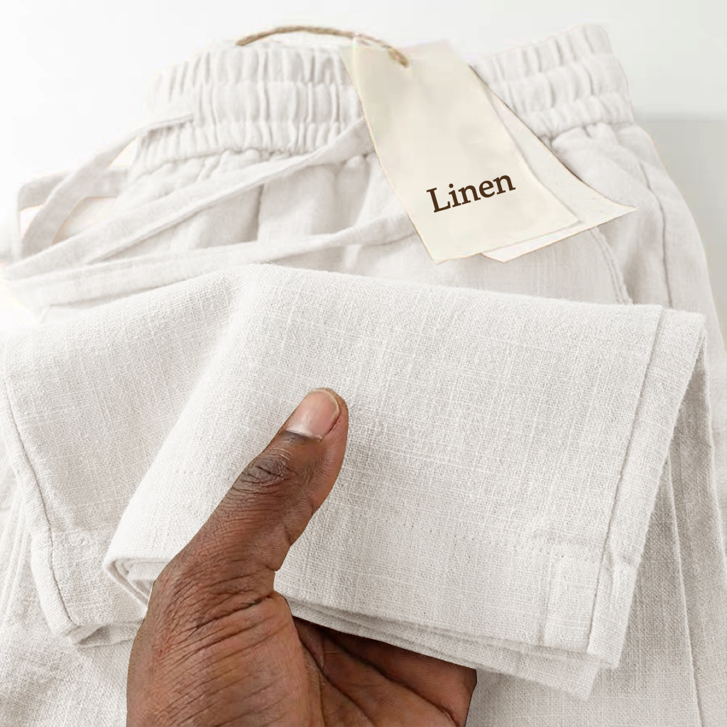 Men's Retro Old Money Style Linen Casual Pants