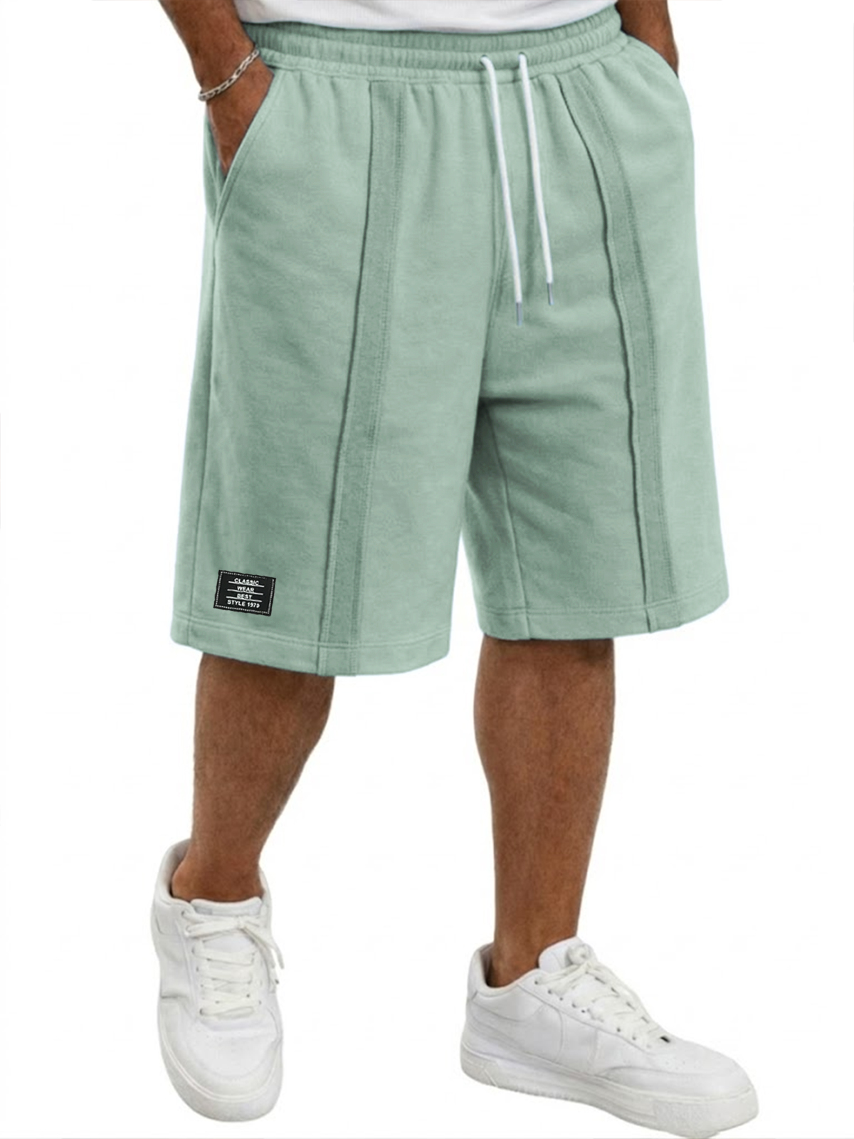 Men's Casual Sports Lace-up Shorts