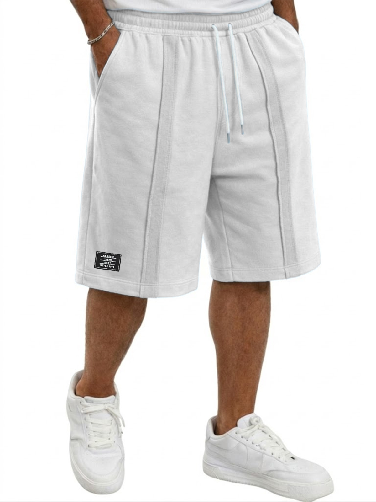 Men's Casual Sports Lace-up Shorts