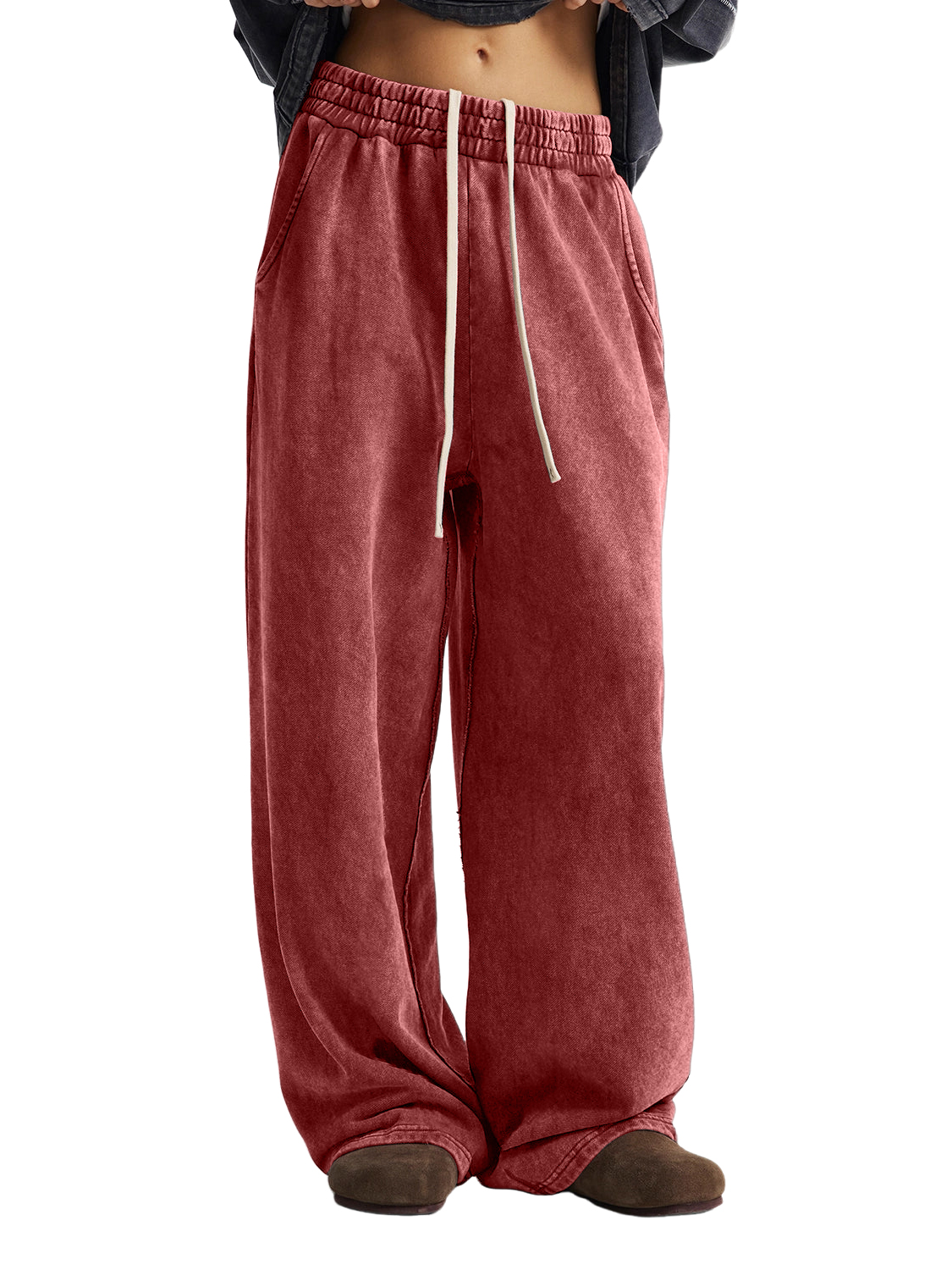Men's Retro Casual Fashion Washed Distressed Casual Trousers