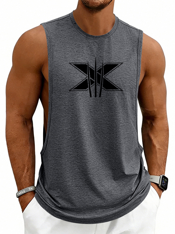Men's Casual Print Vest