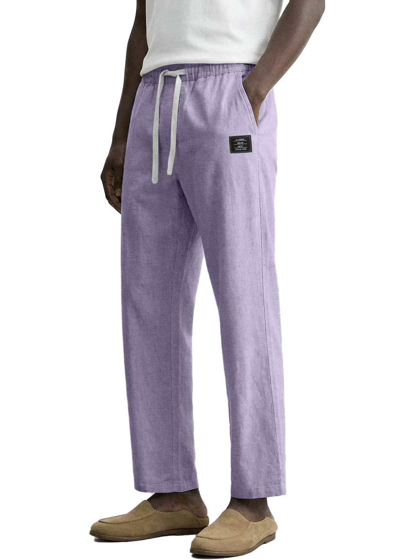 Men's Casual Cotton And Linen Pants