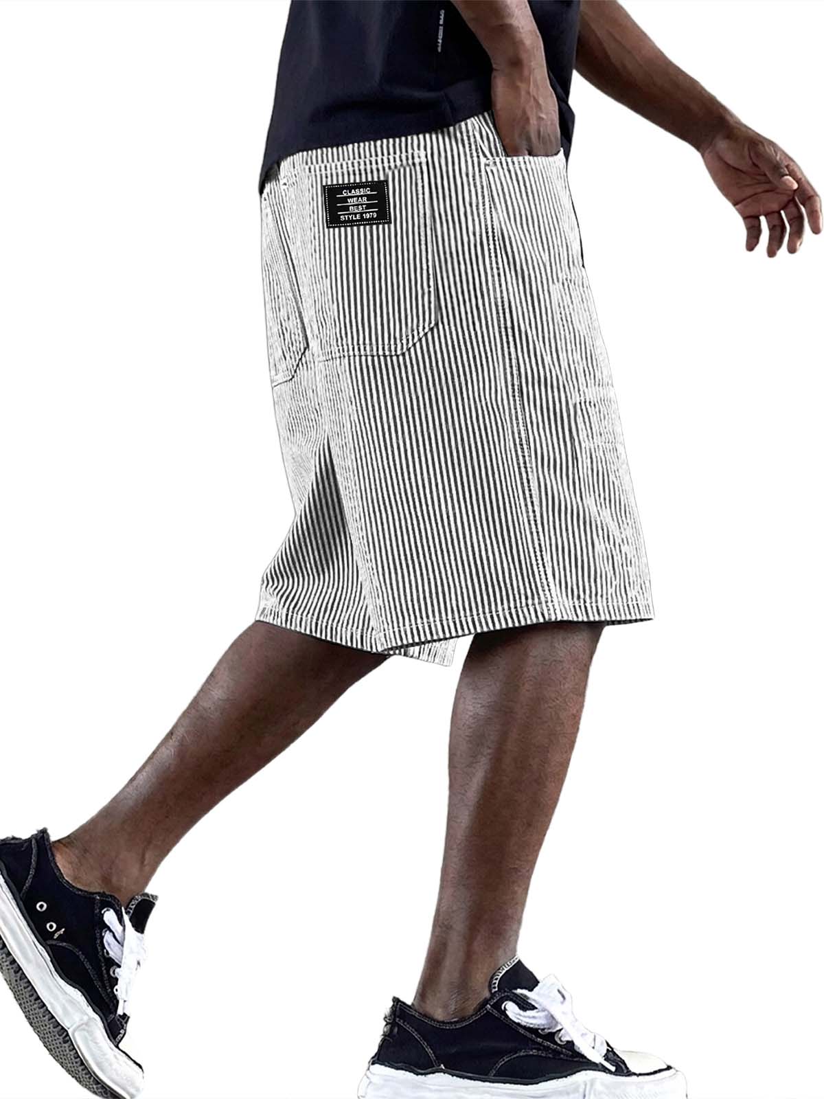 Stylish Striped Casual Shorts