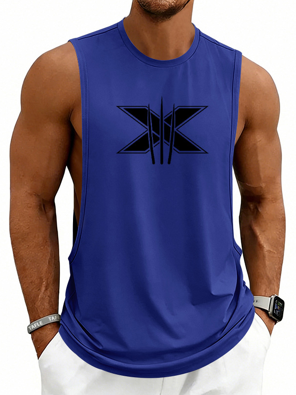 Men's Casual Print Vest