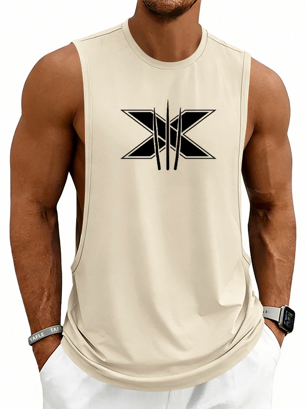 Men's Casual Print Vest