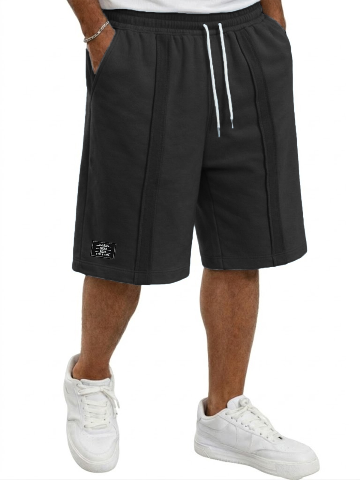 Men's Casual Sports Lace-up Shorts
