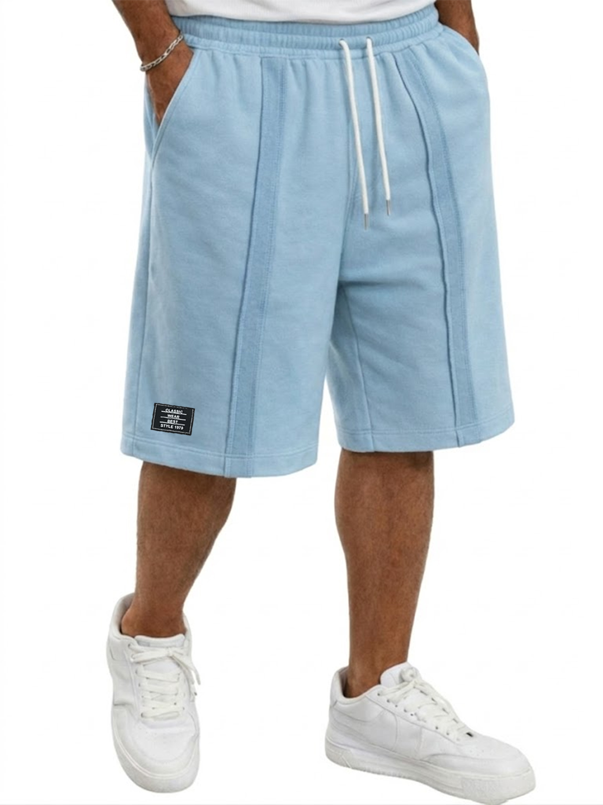Men's Casual Sports Lace-up Shorts