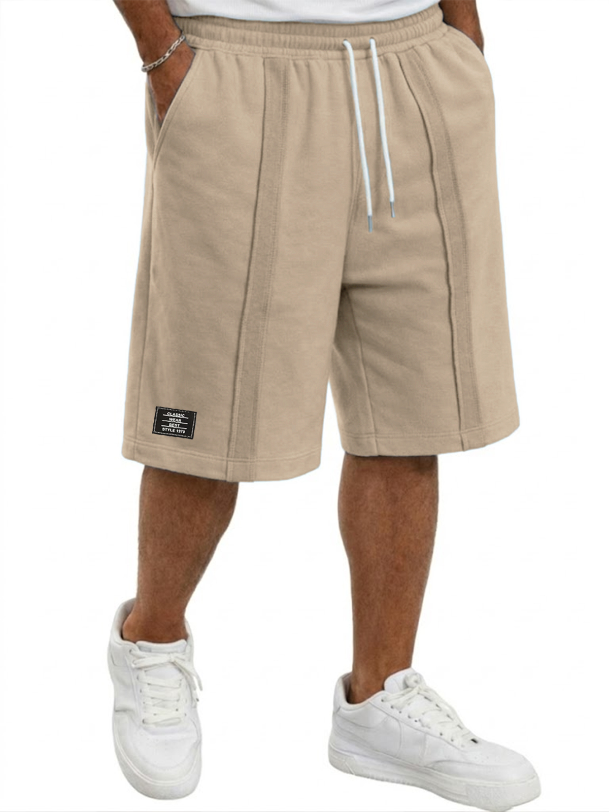 Men's Casual Sports Lace-up Shorts