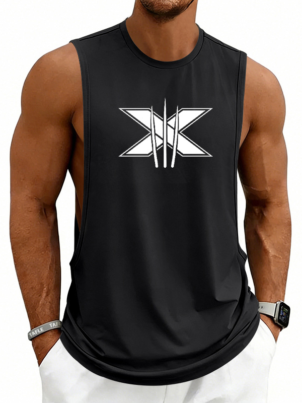 Men's Casual Print Vest