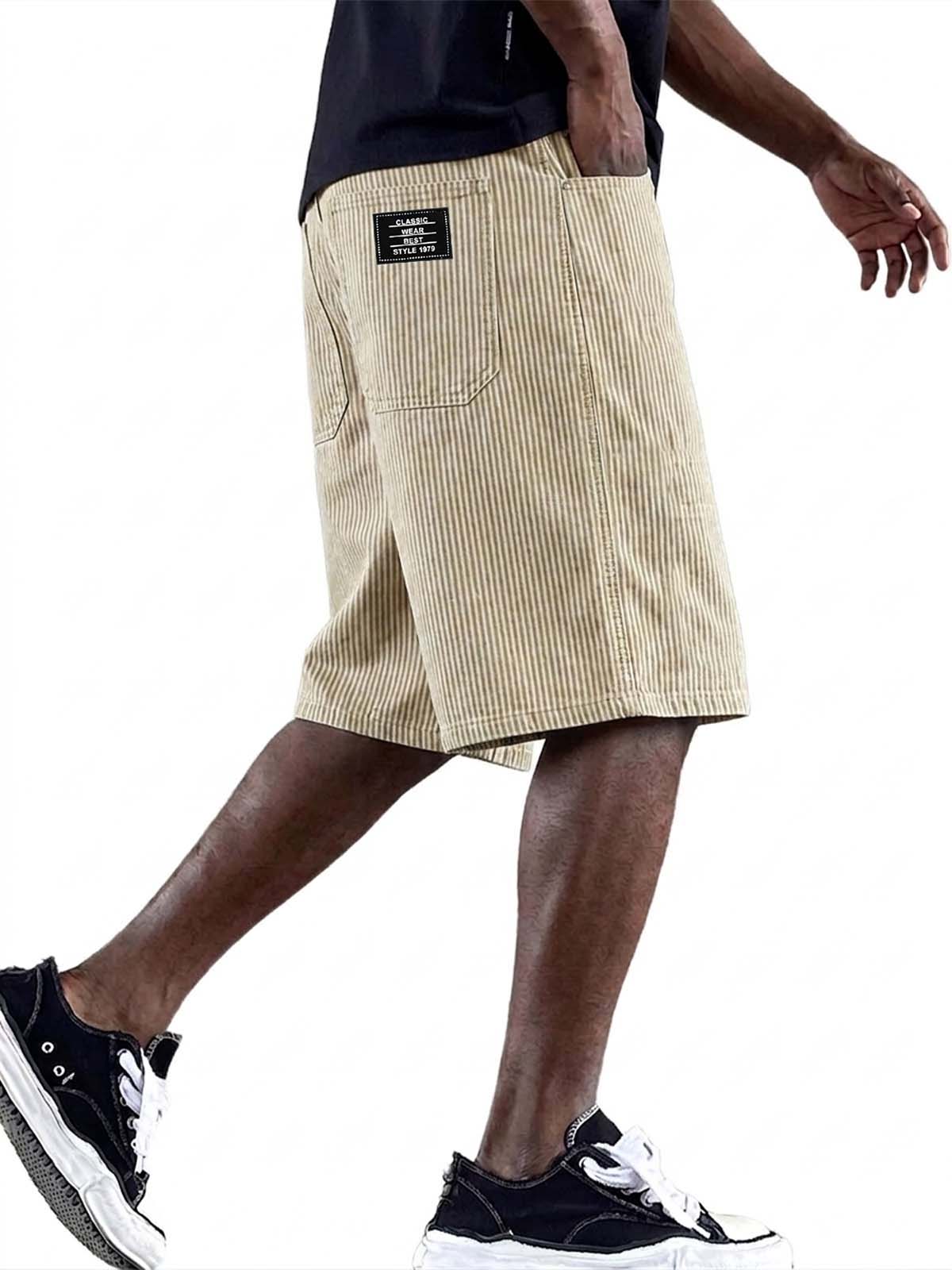 Stylish Striped Casual Shorts