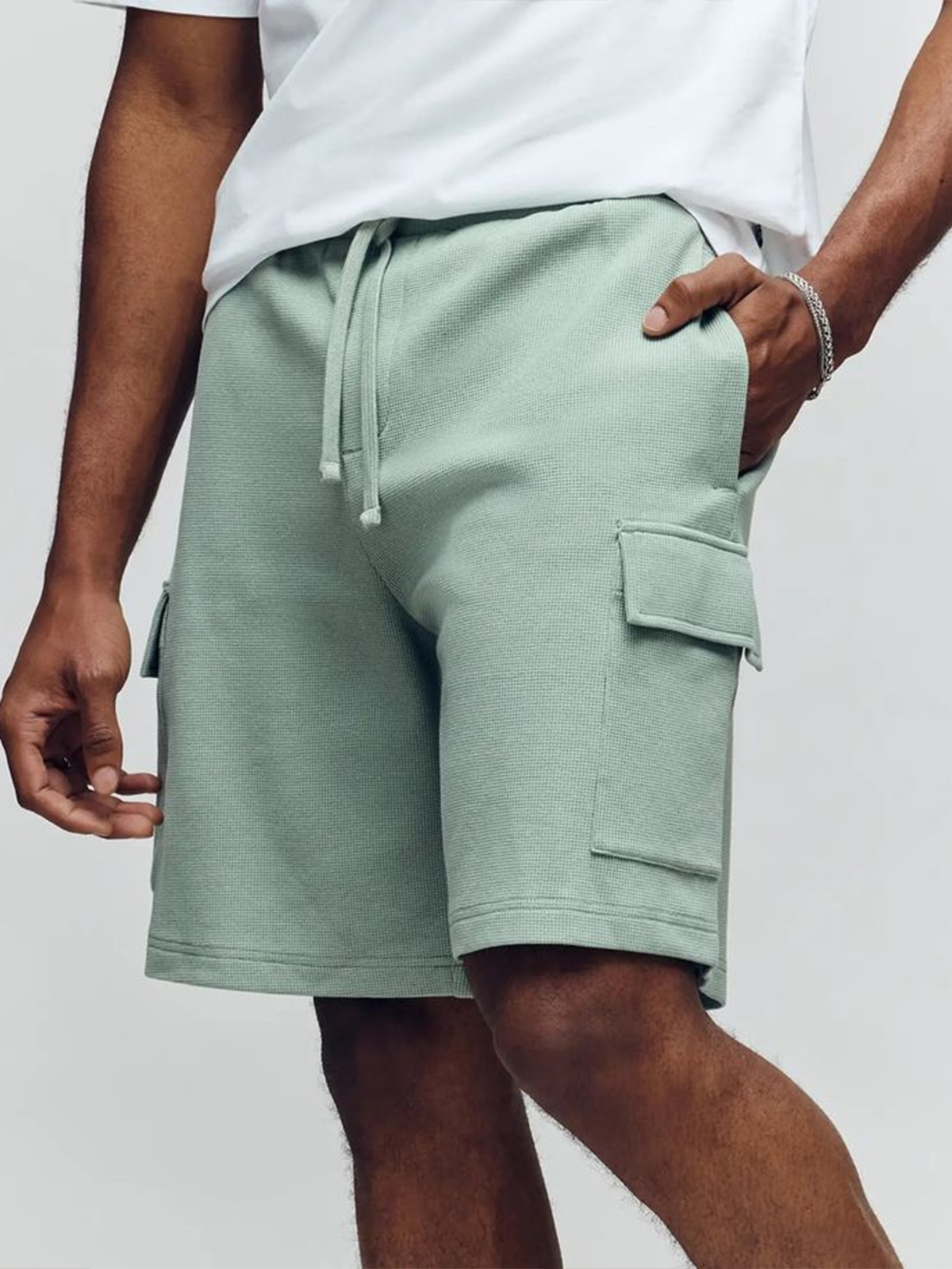 Men's Simple Multi-Pocket Comfortable Shorts